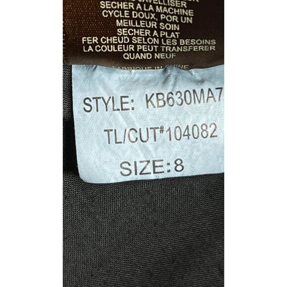 Kut from the Kloth Mid Rise Bermuda Shorts Wide Hem Size 8 - Picture 12 of 13